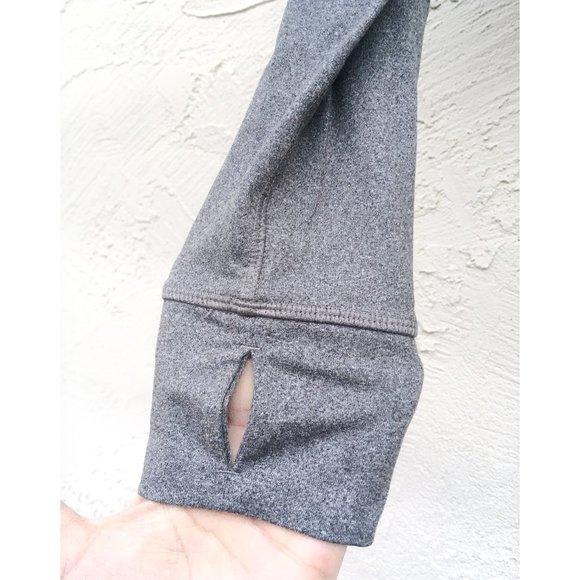 A&F Woman's Active Long Sleeve Tee in Heather Grey (medium) - Picture 8 of 9